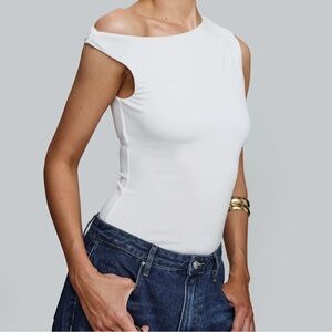 Princess Polly Miyako Body Suit White - NWOT